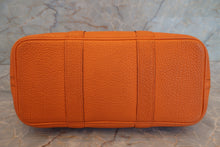 Load image into Gallery viewer, HERMES GARDEN PARTY TPM Negonda leather Orange □P Engraving Tote bag 700050074