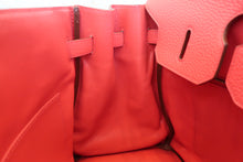 Load image into Gallery viewer, HERMES BIRKIN 35 Clemence leather Bougainvillier □N Engraving Hand bag 700080007