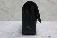 将图片加载到图库查看器,CHANEL/香奈儿 CF 双盖 双链条包 羊皮 Black/Gold hadware(黑色/金色金属) 肩背包 800070167