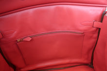 Load image into Gallery viewer, HERMES BIRKIN 35 Clemence leather Bougainvillier □N Engraving Hand bag 700080007