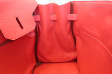 Load image into Gallery viewer, HERMES BIRKIN 35 Clemence leather Bougainvillier □N Engraving Hand bag 700080007