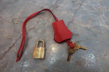 Load image into Gallery viewer, HERMES BIRKIN 35 Clemence leather Bougainvillier □N Engraving Hand bag 700080007