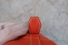 将图片加载到图库查看器,HERMES BOLIDE RELAX 35 Epsom leather Orange poppy T刻印g Hand bag 800020055
