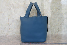 画像をギャラリービューアに読み込む, HERMES/エルメス ピコタンロックGM トリヨンクレマンス ブルータラサ □P刻印 ハンドバッグ 700050070