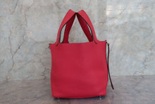 Load image into Gallery viewer, HERMES PICOTIN LOCK PM Clemence leather Rose extreme D Engraving Hand bag 700060251