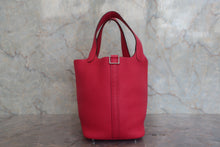 画像をギャラリービューアに読み込む, HERMES/エルメス ピコタンロックPM トリヨンクレマンス ローズエクストリーム A刻印 ハンドバッグ 800020002