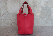 Load image into Gallery viewer, HERMES PICOTIN LOCK PM Clemence leather Rose extreme D Engraving Hand bag 700060251