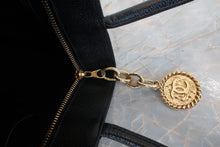 画像をギャラリービューアに読み込む, CHANEL/シャネル 復刻トート キャビアスキン ブラック/ゴールド金具 トートバッグ 800080033