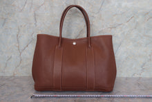 将图片加载到图库查看器,HERMES GARDEN PARTY PM Negonda leather Brown Tote bag 700120168
