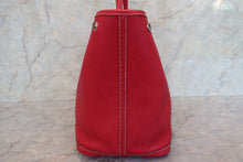 画像をギャラリービューアに読み込む, HERMES/エルメス ガーデンパーティPM ネゴンダ ルージュカザック □L刻印 トートバッグ 700110098