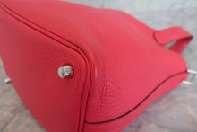 Load image into Gallery viewer, HERMES PICOTIN LOCK PM Clemence leather Rose extreme D Engraving Hand bag 700060251