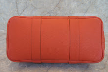 Load image into Gallery viewer, HERMES  GARDEN PARTY PM Negonda leather Capucine □Q Engraving Tote bag 700080050