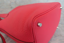 Load image into Gallery viewer, HERMES PICOTIN LOCK PM Clemence leather Rose extreme D Engraving Hand bag 700060251