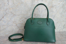 將圖片載入圖庫檢視器 HERMES/エルメス ボリード27 ボックスカーフ グリーン ショルダーバッグ 700030219