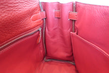 Load image into Gallery viewer, HERMES KELLY 32 Clemence leather Rouge garance □K Engraving Shoulder bag 700070299