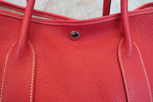 画像をギャラリービューアに読み込む, HERMES/エルメス ガーデンパーティPM ネゴンダ ルージュカザック □L刻印 トートバッグ 700110098