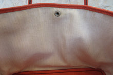 Load image into Gallery viewer, HERMES  GARDEN PARTY PM Negonda leather Capucine □Q Engraving Tote bag 700080050