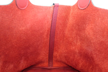 Load image into Gallery viewer, HERMES PICOTIN LOCK Eclat MM Clemence leather/Swift leather Rouge Grenet/Rouge piment Y Engraving Hand bag 700090022