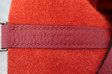 Load image into Gallery viewer, HERMES PICOTIN LOCK Eclat MM Clemence leather/Swift leather Rouge Grenet/Rouge piment Y Engraving Hand bag 700090022
