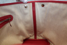 画像をギャラリービューアに読み込む, HERMES/エルメス ガーデンパーティPM ネゴンダ ルージュカザック □L刻印 トートバッグ 700110098