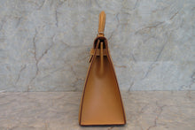 画像をギャラリービューアに読み込む, HERMES/エルメス ケリー32 ボックスカーフ ナチュラルサブレ □E刻印 ショルダーバッグ 700070291