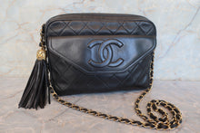 画像をギャラリービューアに読み込む, CHANEL/シャネル マトラッセフリンジチェーンショルダーバッグ ラムスキン ブラック/ゴールド金具 ショルダーバッグ 700110121