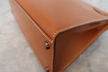 画像をギャラリービューアに読み込む, HERMES/エルメス ケリー28 クシュベル ゴールド 〇S刻印 ショルダーバッグ 800020057・29090107