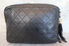 画像をギャラリービューアに読み込む, CHANEL/シャネル マトラッセフリンジチェーンショルダーバッグ ラムスキン ブラック/ゴールド金具 ショルダーバッグ 700110121