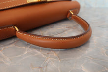 画像をギャラリービューアに読み込む, HERMES/エルメス ケリー28 クシュベル ゴールド 〇S刻印 ショルダーバッグ 800020057・29090107