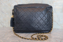 画像をギャラリービューアに読み込む, CHANEL/シャネル マトラッセフリンジチェーンショルダーバッグ ラムスキン ネイビー/ゴールド金具 ショルダーバッグ 800080026