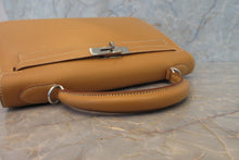 画像をギャラリービューアに読み込む, HERMES/エルメス ケリー32 ボックスカーフ ナチュラルサブレ □E刻印 ショルダーバッグ 700070291