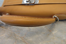 画像をギャラリービューアに読み込む, HERMES/エルメス ケリー32 ボックスカーフ ナチュラルサブレ □E刻印 ショルダーバッグ 700070291