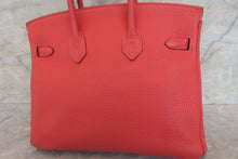 Load image into Gallery viewer, HERMES BIRKIN 25 Togo leather Bougainvillier Hand bag 700050035