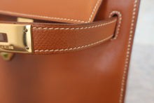 画像をギャラリービューアに読み込む, HERMES/エルメス ケリー28 クシュベル ゴールド 〇S刻印 ショルダーバッグ 800020057・29090107