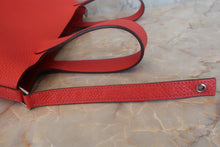 Load image into Gallery viewer, HERMES PICOTIN LOCK PM Clemence leather Rouge pivoine □R Engraving Hand bag 500070112