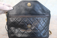 画像をギャラリービューアに読み込む, CHANEL/シャネル マトラッセフリンジチェーンショルダーバッグ ラムスキン ブラック/ゴールド金具 ショルダーバッグ 700110121