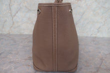 将图片加载到图库查看器,HERMES GARDEN PARTY PM Negonda leather Etoupe gray □L刻印 Tote bag 700120212