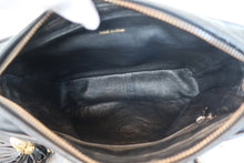 画像をギャラリービューアに読み込む, CHANEL/シャネル マトラッセフリンジチェーンショルダーバッグ ラムスキン ブラック/ゴールド金具 ショルダーバッグ 700110121