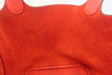 Load image into Gallery viewer, HERMES PICOTIN LOCK PM Clemence leather Rouge pivoine □R Engraving Hand bag 500070112