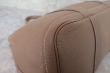 将图片加载到图库查看器,HERMES GARDEN PARTY PM Negonda leather Etoupe gray □L刻印 Tote bag 700120212