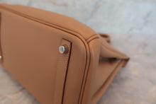 Load image into Gallery viewer, HERMES BIRKIN 30 Swift leather Tabac camel □L Engraving Hand bag 700070287
