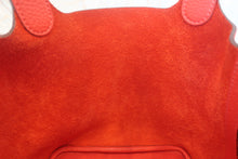 Load image into Gallery viewer, HERMES PICOTIN LOCK PM Clemence leather Rouge pivoine □R Engraving Hand bag 500070112