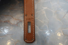 画像をギャラリービューアに読み込む, HERMES/エルメス ケリー28 クシュベル ゴールド 〇S刻印 ショルダーバッグ 800020057・29090107