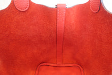 Load image into Gallery viewer, HERMES PICOTIN LOCK PM Clemence leather Rouge pivoine □R Engraving Hand bag 500070112