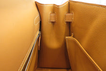 画像をギャラリービューアに読み込む, HERMES/エルメス ケリー32 ボックスカーフ ナチュラルサブレ □E刻印 ショルダーバッグ 700070291