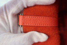 Load image into Gallery viewer, HERMES PICOTIN LOCK PM Clemence leather Rouge pivoine □R Engraving Hand bag 500070112