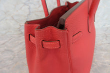 將圖片載入圖庫檢視器 HERMES/エルメス バーキン25 トゴ ブーゲンビリア ハンドバッグ 700050035