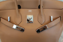 Load image into Gallery viewer, HERMES BIRKIN 30 Swift leather Tabac camel □L Engraving Hand bag 700070287