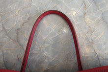 Load image into Gallery viewer, HERMES  GARDEN PARTY PM Manufacture de Boucleries Negonda leather Rouge casaque X Engraving Tote bag 700050255