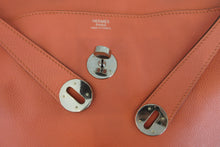 Load image into Gallery viewer, HERMES LINDY 34 Evercolor leather Crevette □R Engraving  Shoulder bag 700020192